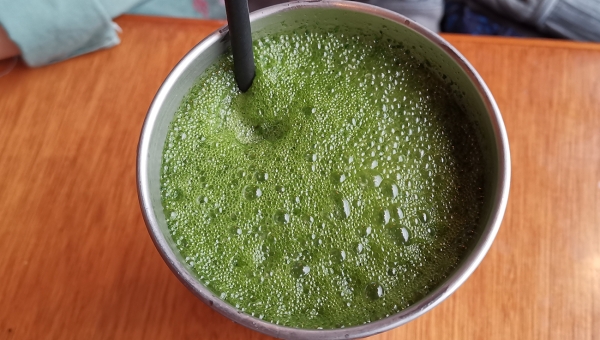 Limonada con Hierbabuena : Restaurante la Parrillita de Pepe