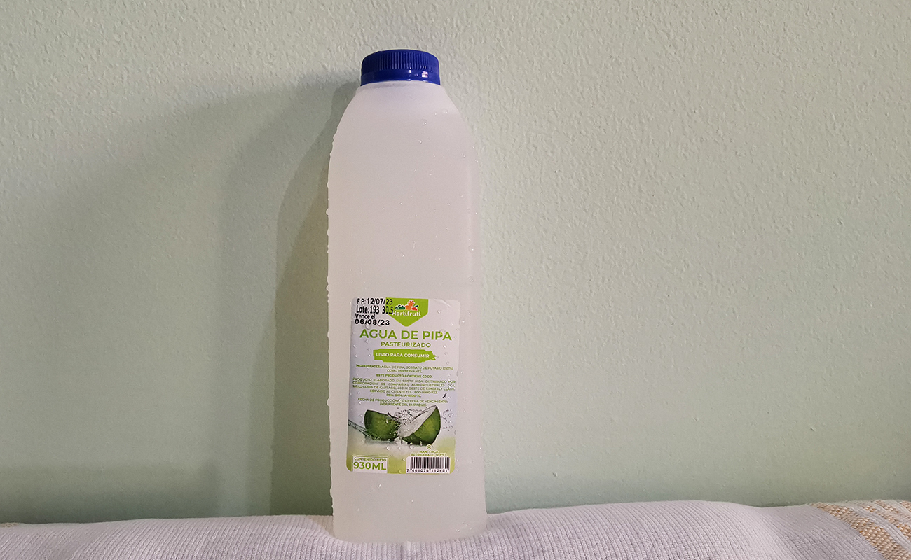 Agua de Pipa pasteurizada 930ml Hortifruti : Supermercado Walmart, San Francisco, Heredia 20072023