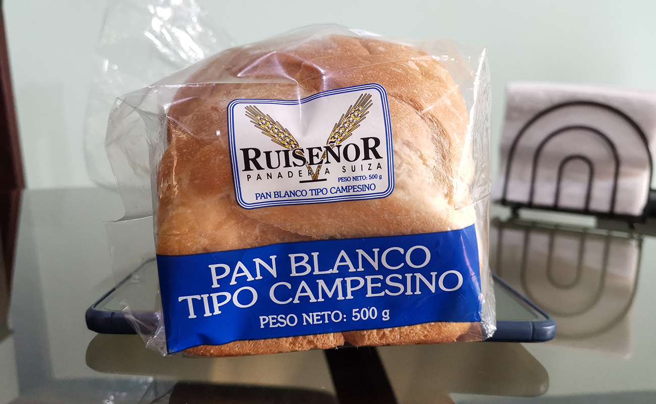 Pan Blanco Campesino 500g, Panadería Suiza Ruiseñor, Automercado, San Francisco, Heredia 20072023