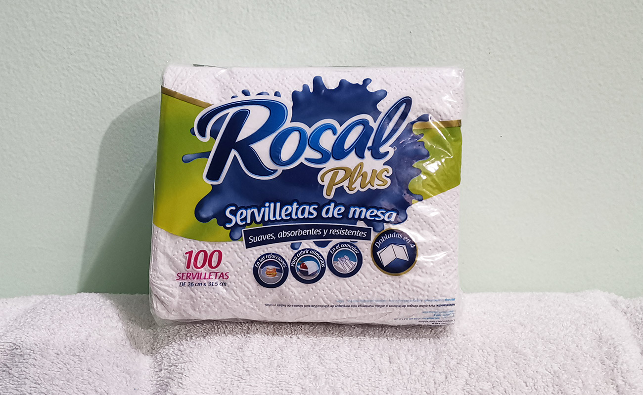 Servilletas de Mesa 100 Unidades / Rosal Plus, Masxmenos, Flores, Heredia, 03082023