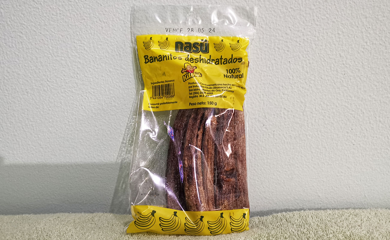 Bananitos Deshidratados Nasú, Restaurante El Poás, Vara Blanca, Heredia-22082023