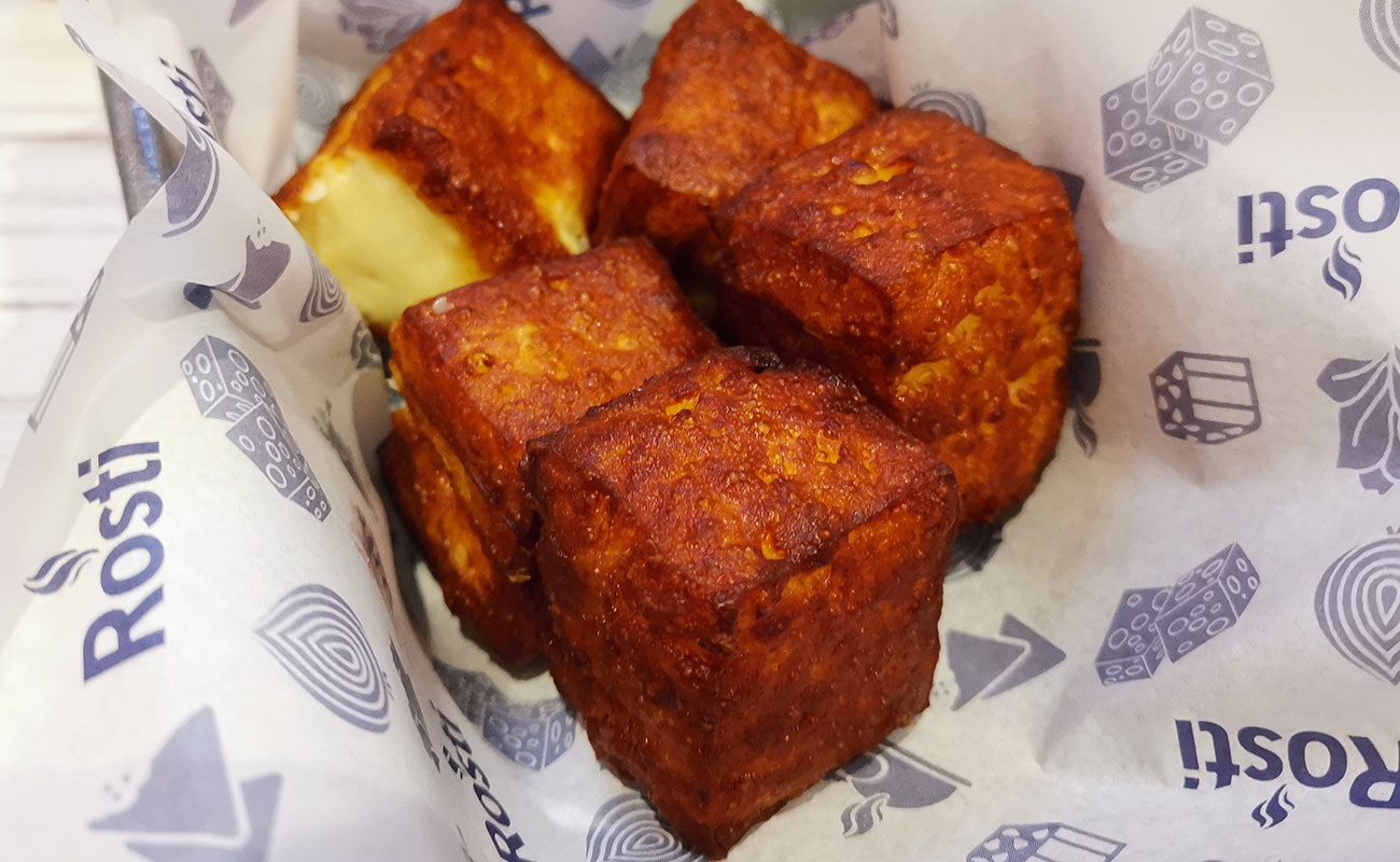 Dados de Queso / Rosti Pollos, Oxigeno Human Playground, San Francisco, Heredia 15102023