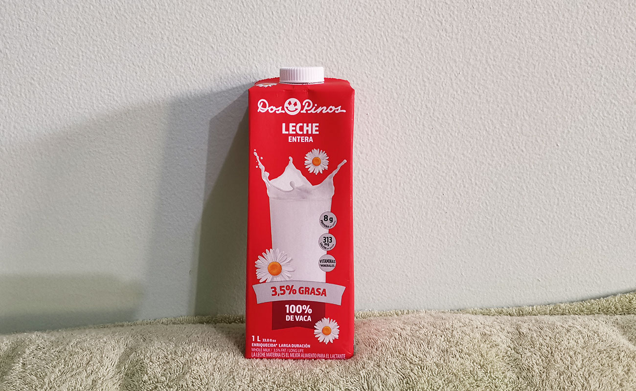 Leche Entera 1L / Dos Pinos, Automercado san francisco heredia 16082023