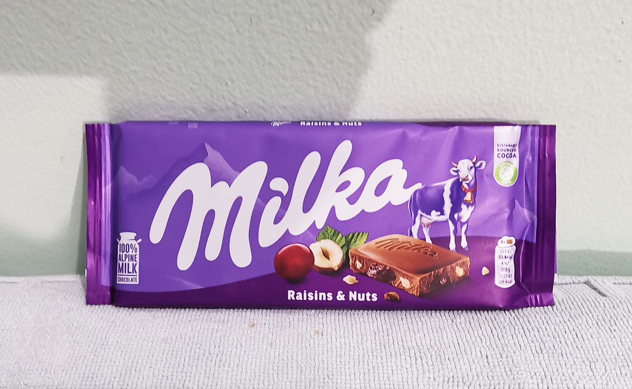 Barra de Chocolate Raising Nuts 100g / Milka, Masxmenos,  Paseo de las Flores, Heredia-19102023