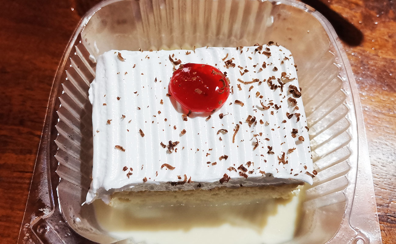 Postre tres Leches, Restaurante Posada de las Brujas, Escazú, San José-23082023
