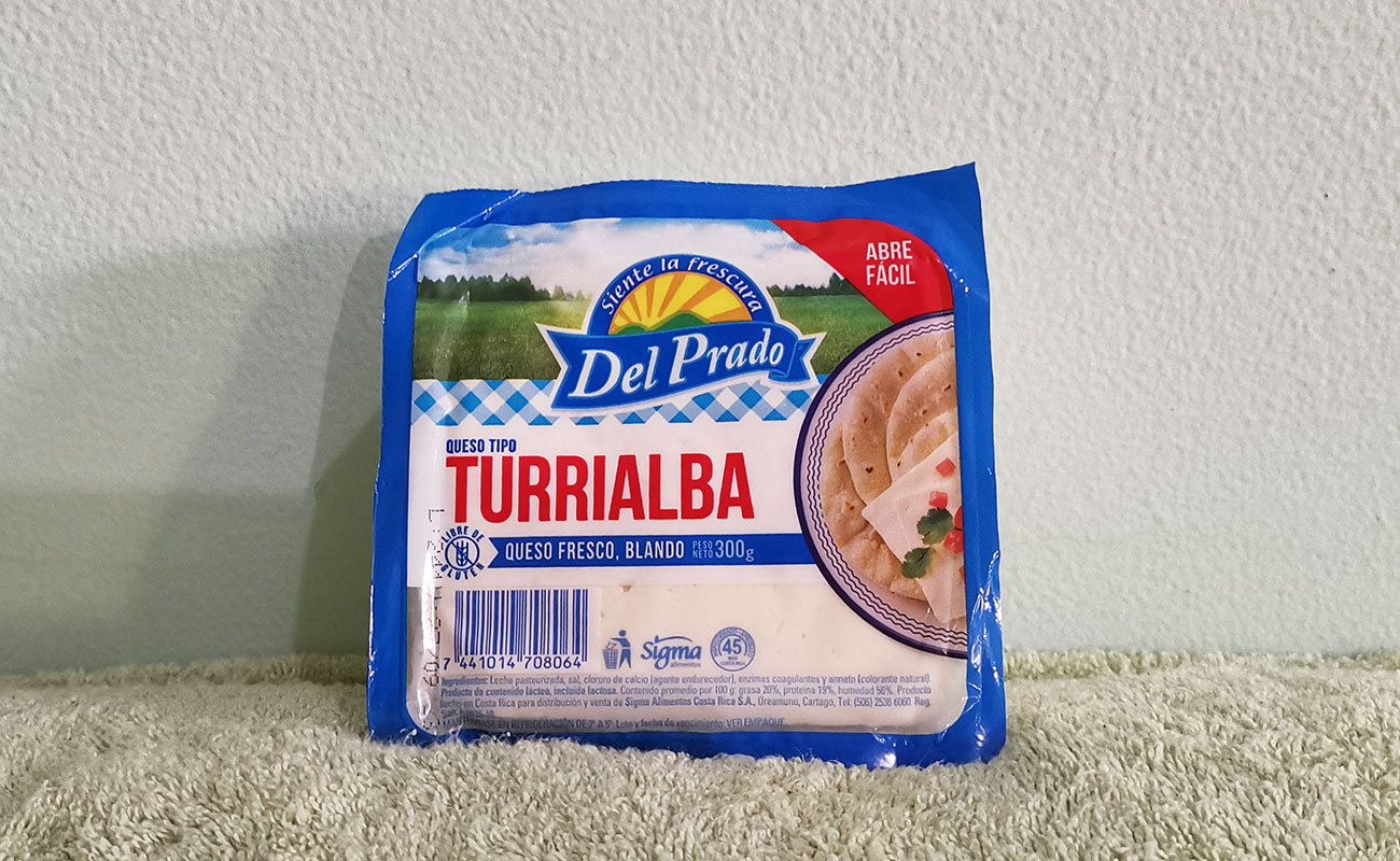 Queso Fresco 300g Tipo Turrialba / Del Prado, Automercado san francisco heredia 16082023